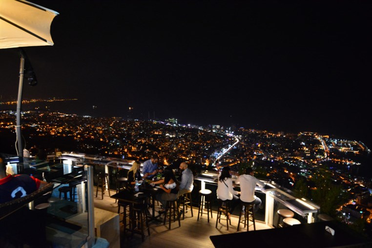 Bay Lodge Terrace on Saturday Night